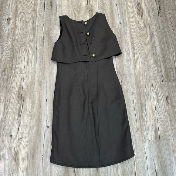 Stunning Vintage Fendi Dress, Olive Green - Picture 3 of 9